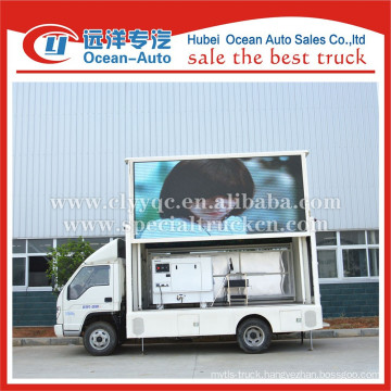 Foton 4*2 led advertising truck, mobile LED truck with a low price